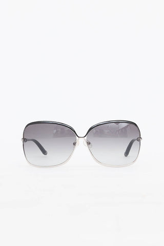 Chrome Hearts Fisheye Oversized Sunglasses