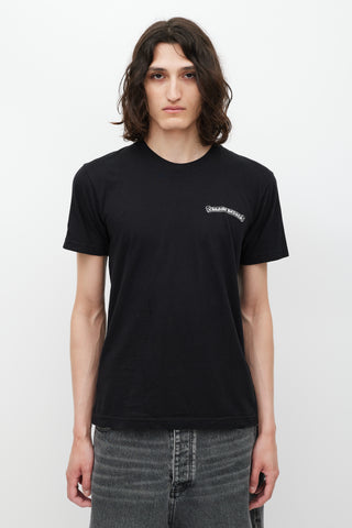 Chrome Hearts Black & Multicolour Las Vegas Logo T-Shirt