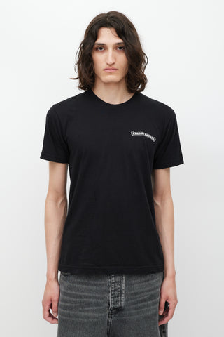 Chrome Hearts // Black & Multicolour Las Vegas Logo T-Shirt – VSP