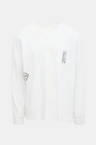 Chrome Hearts Logo Long Sleeve T-Shirt