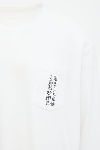 Chrome Hearts Logo Long Sleeve T-Shirt