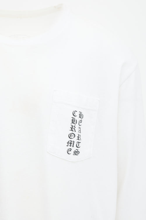 Chrome Hearts Logo Long Sleeve T-Shirt
