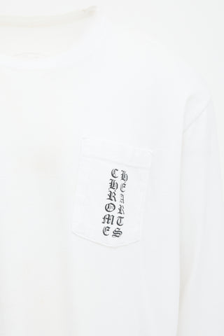 Chrome Hearts Logo Long Sleeve T-Shirt