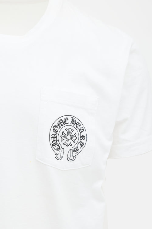 Chrome Hearts Logo Pocket T-Shirt