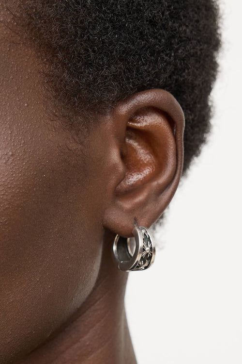 Chrome Hearts 1998 Narrow V Band Single Earring