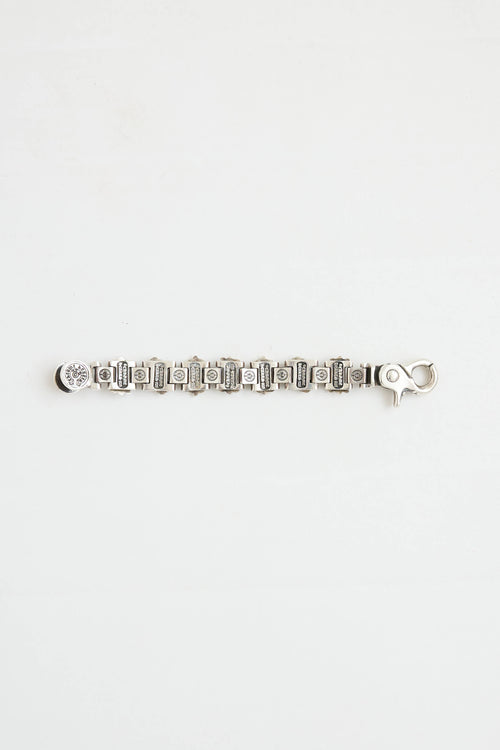 Chrome Hearts 1997 Fancy Plus Clasp Bracelet