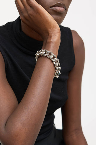 Chrome Hearts Fancy Link Chain Bracelet