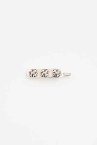 Chrome Hearts 2000 Three Cross Hair Barrette