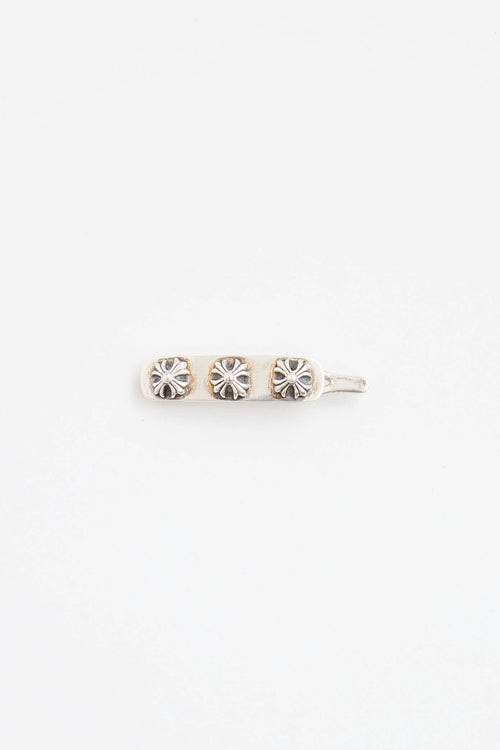 Chrome Hearts 2000 Three Cross Hair Barrette