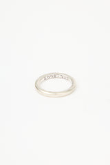 Chrome Hearts Sterling Silver Logo Ring