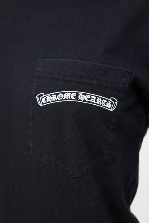 Chrome Hearts Logo Long Sleeve T-Shirt