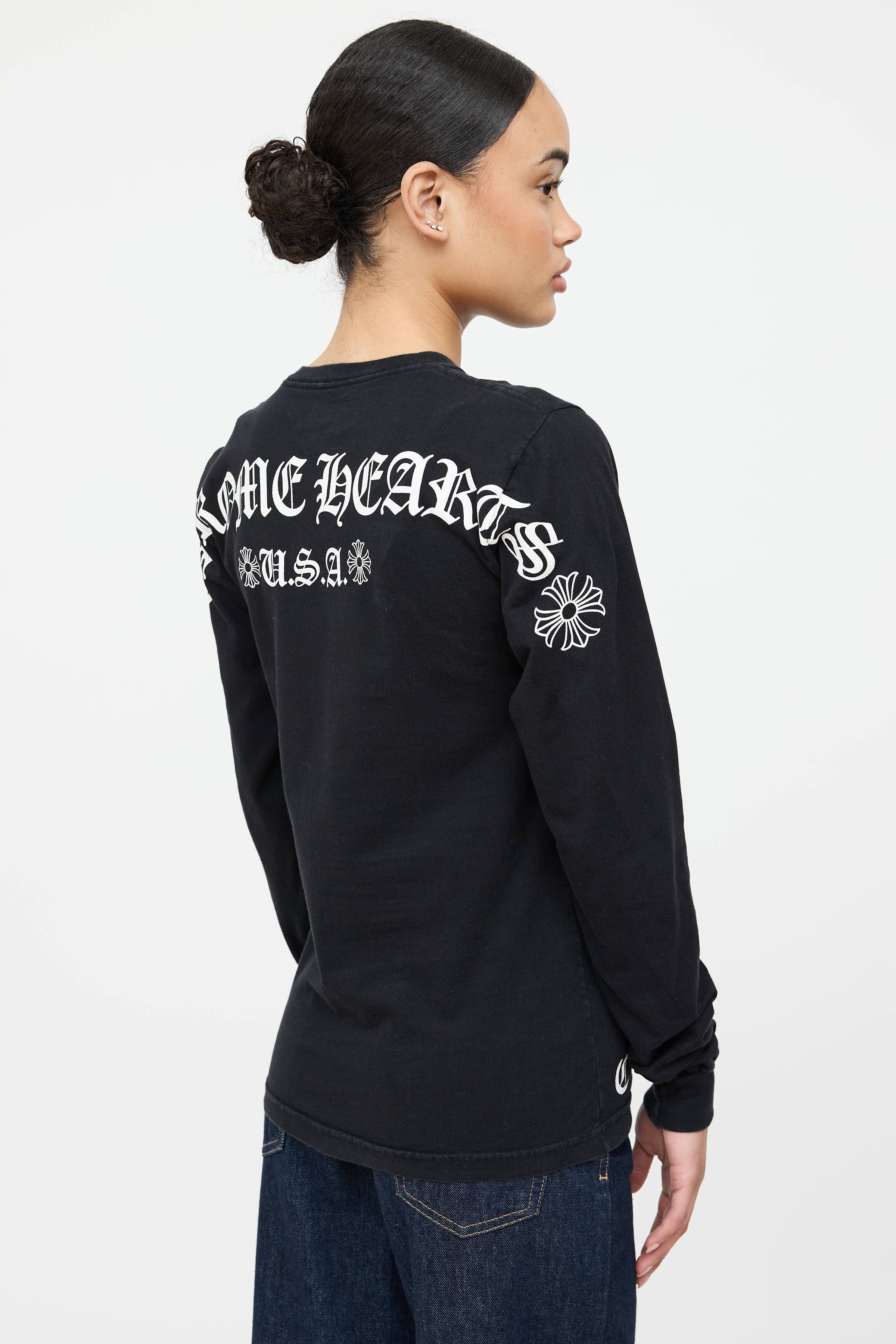 Chrome Hearts // Logo Long Sleeve T-Shirt – VSP Consignment Chrome Hearts // Logo Long Sleeve T-Shirt – VSP Consignment