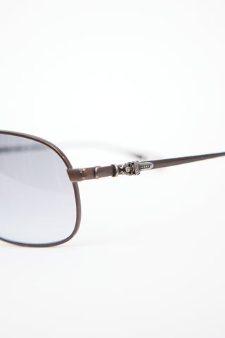 Chrome Hearts Stains II Aviator Sunglasses