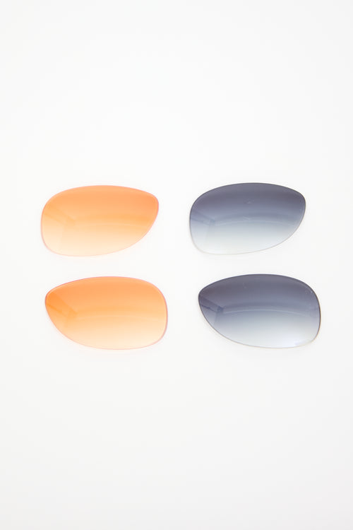 Chrome Hearts Stains II Aviator Sunglasses