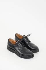Church's Black Leather Studded Platform Derby