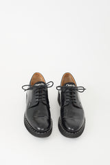 Church's Black Leather Studded Platform Derby