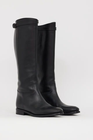 Church's Black Leather Michelle Knee High Boot