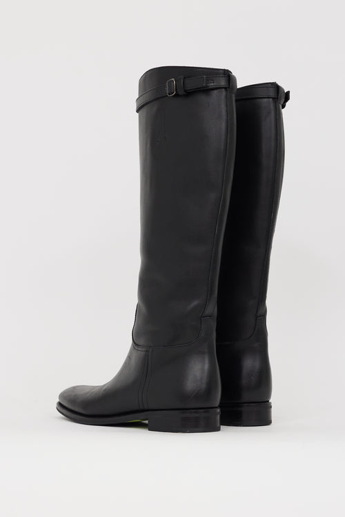 Church's Black Leather Michelle Knee High Boot