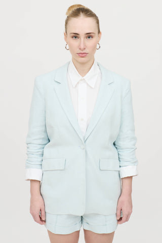 Cinq à Sept Linen Blazer & Shorts Co-Ord  Set