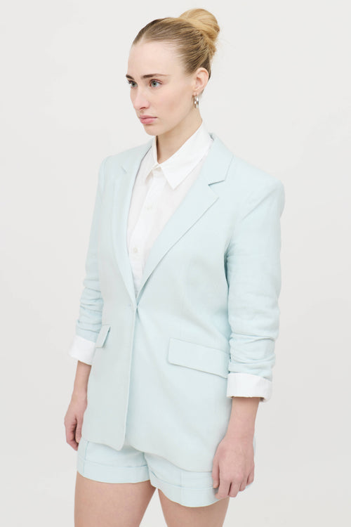 Cinq à Sept Linen Blazer & Shorts Co-Ord  Set