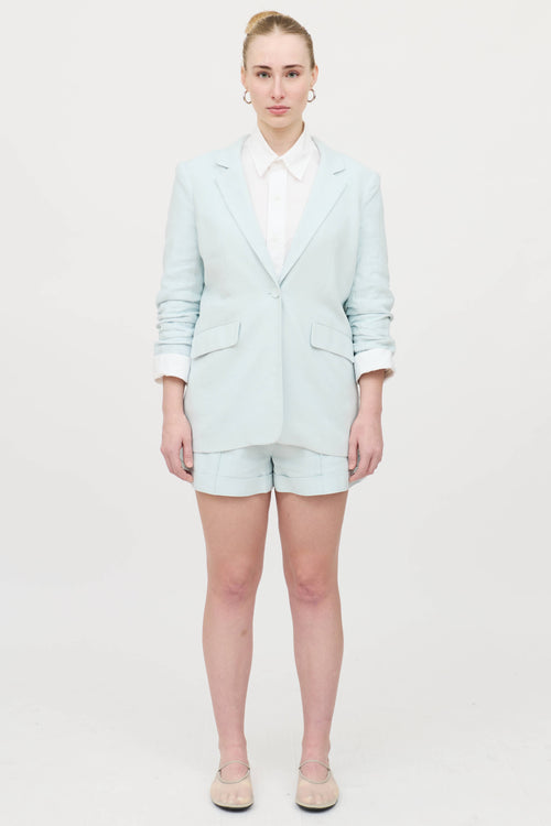 Cinq à Sept Linen Blazer & Shorts Co-Ord  Set