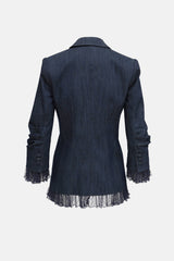 Cinq à Sept Lace Trim Blazer