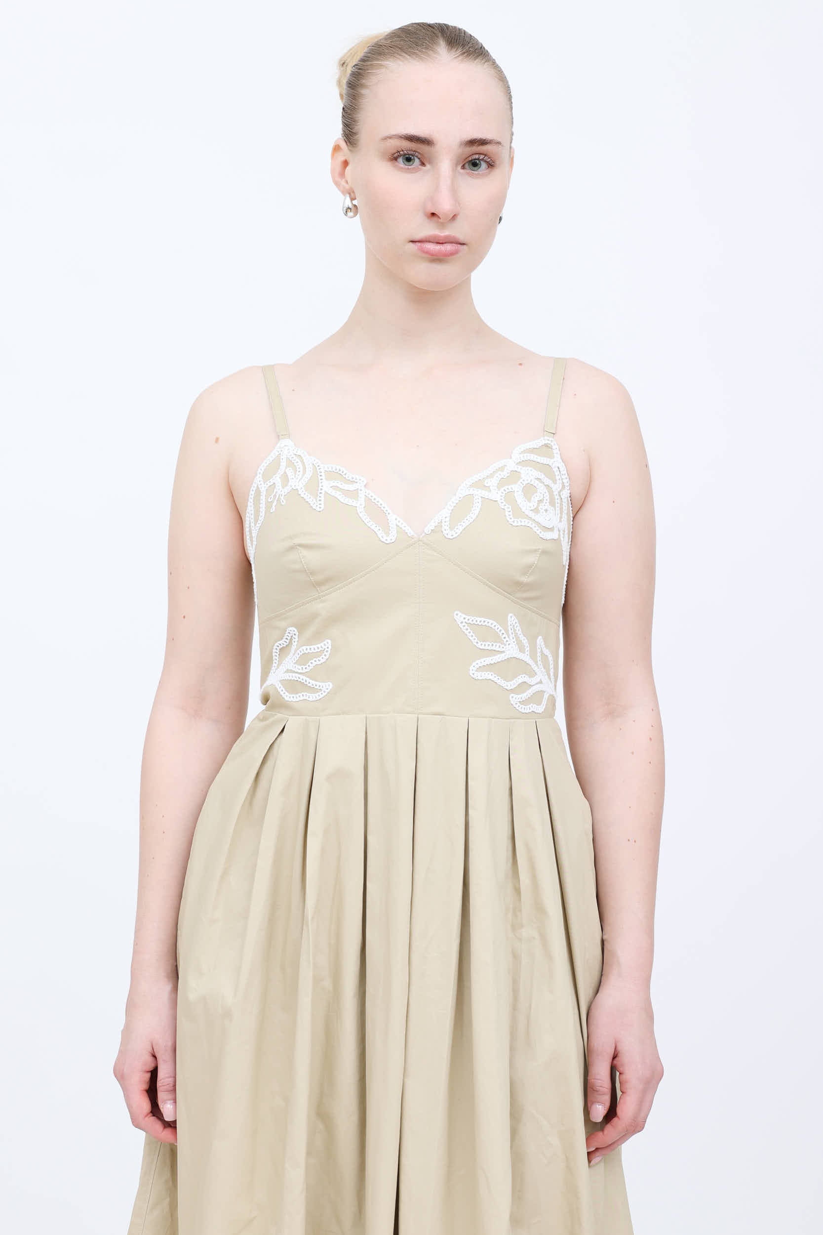 cinq a sept pleated dress Cinq Sept Sawyer Dress