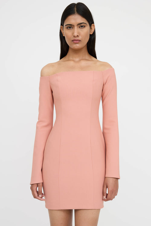 Cinq a Sept Off Shoulder Dress
