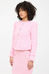 Cinq à Sept Tweed Fringe Jacket