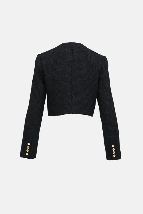 Cinq à Sept Tweed Crop Lady Jacket
