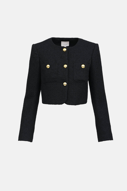 Cinq à Sept Tweed Crop Lady Jacket