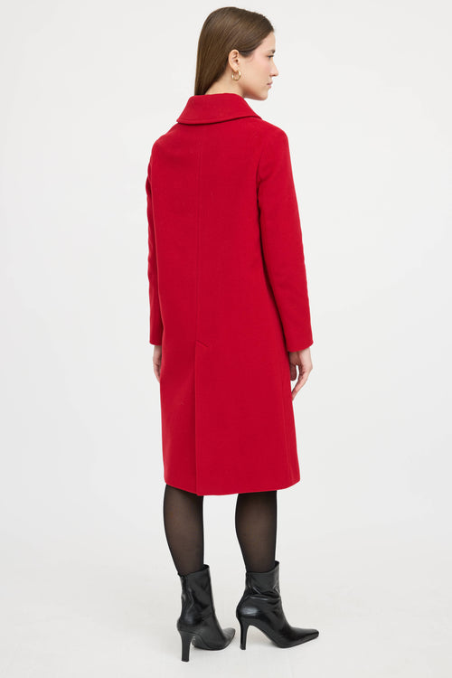 Cinzia Rocca Wool Snap Coat