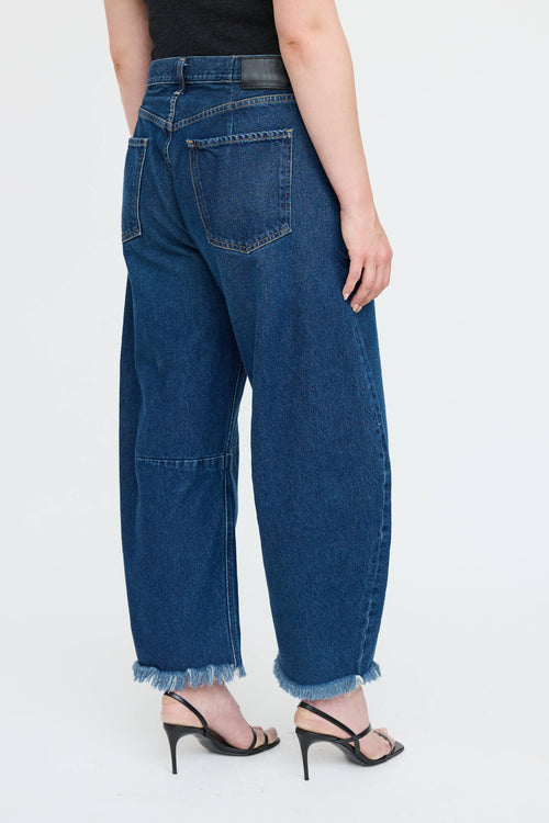 Citizens Of Humanity Dark Wash Barrel Jeans