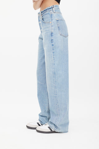 Citizens of Humanity Light Wash Wide Ayla Jeans