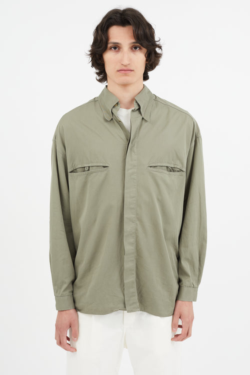 Claude Montana Green Longsleeve Shirt