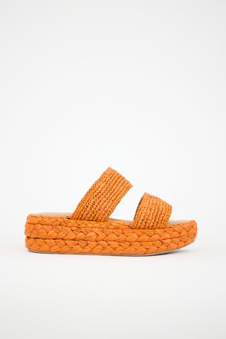 Clergerie Raffia Arlene Sandal