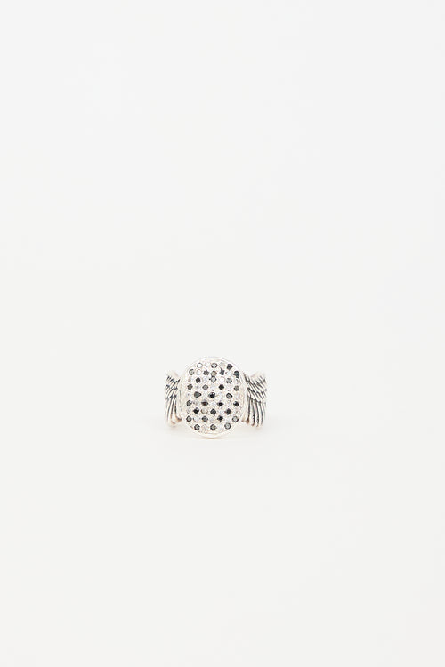 Clocks and Colours X Travis Barker Sterling Silver Guardian Ring