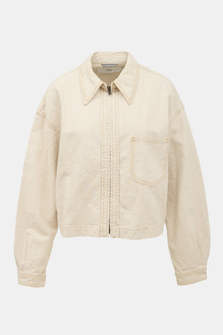 Closed Denim Zip Jacket