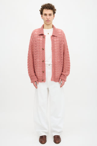 Cmmn Swdn Mohair Elm Cardigan