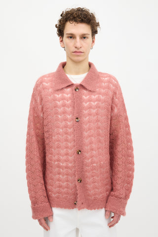 Cmmn Swdn Mohair Elm Cardigan