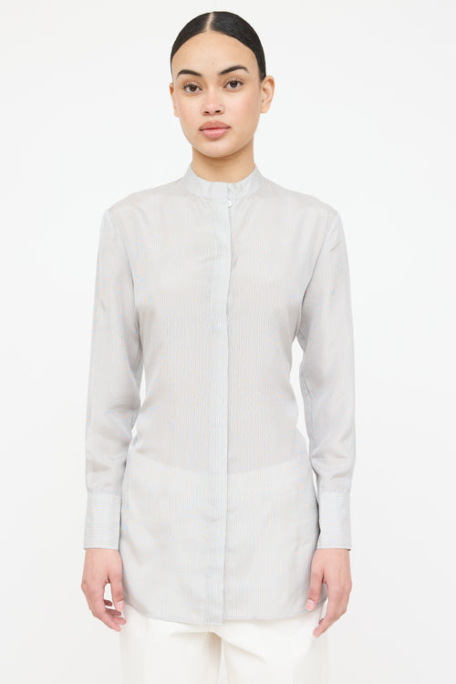 CO Striped Blouse Top