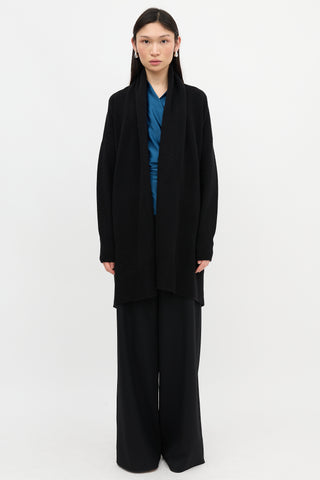 Co Cashmere Belted Cardigan