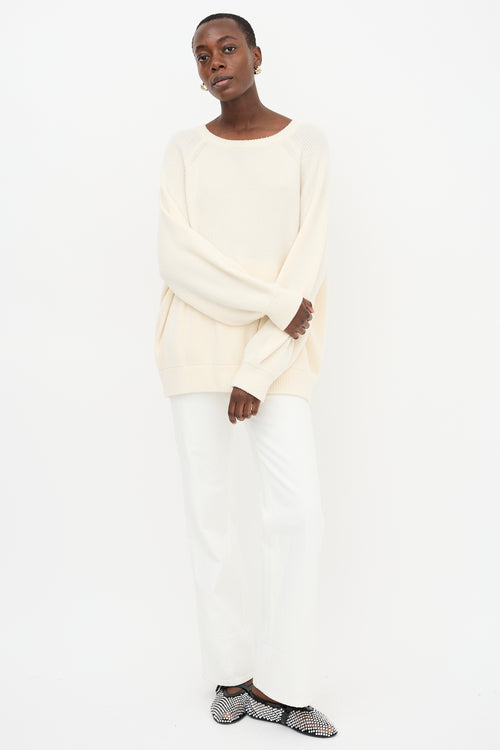 Co Cashmere Round Neck Sweater