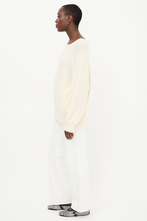 Co Cashmere Round Neck Sweater