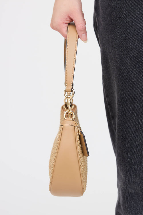 Coach Raffia Teri Bag