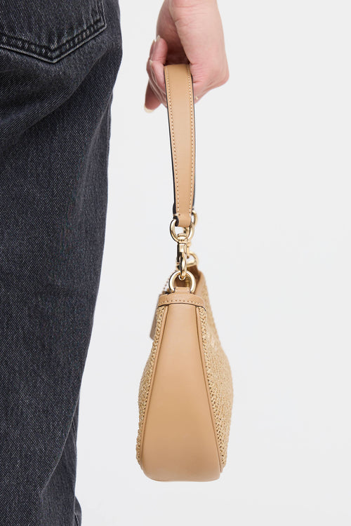 Coach Raffia Teri Bag