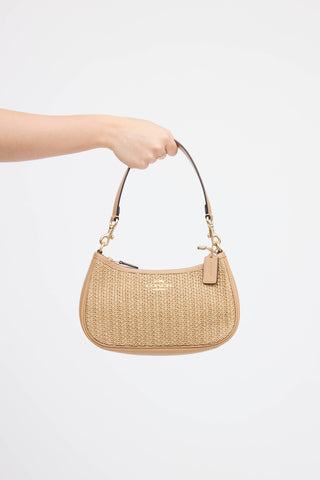 Coach Raffia Teri Bag