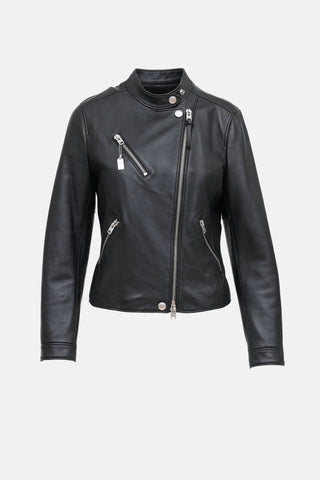 Coach Leather Racer Jacket