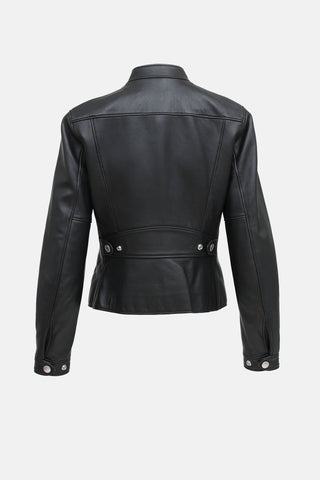 Coach Leather Racer Jacket