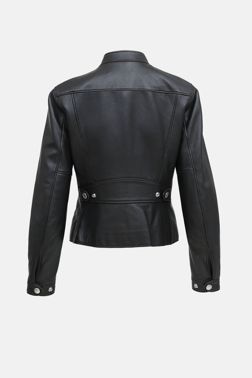 Coach Leather Racer Jacket